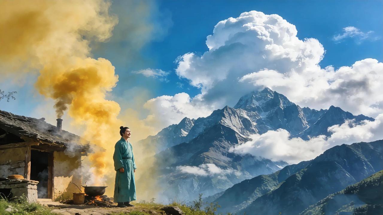 - 烟火暖青衫：“烟火”在这里指人间炊烟，代指平凡生活里的烟火气；“青衫”常代指