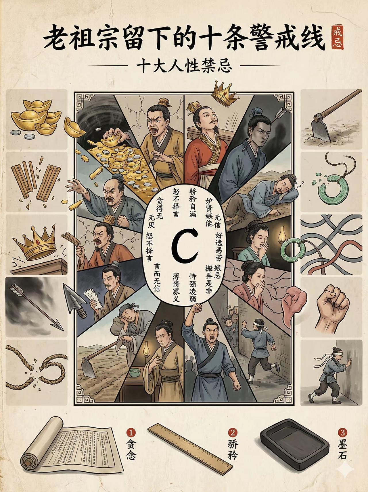 老祖宗留下的十条警戒线