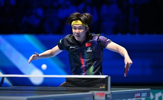 莎莎&大头这是商量好了啊…
都是打成3:3后进决胜局，然后是有惊有险4:3拿下比