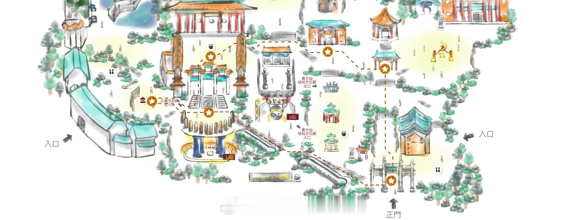 国际大都会香港 在香港过大年 春节 「（有視頻）九龍黃大仙 祠除夕夜9點開園..