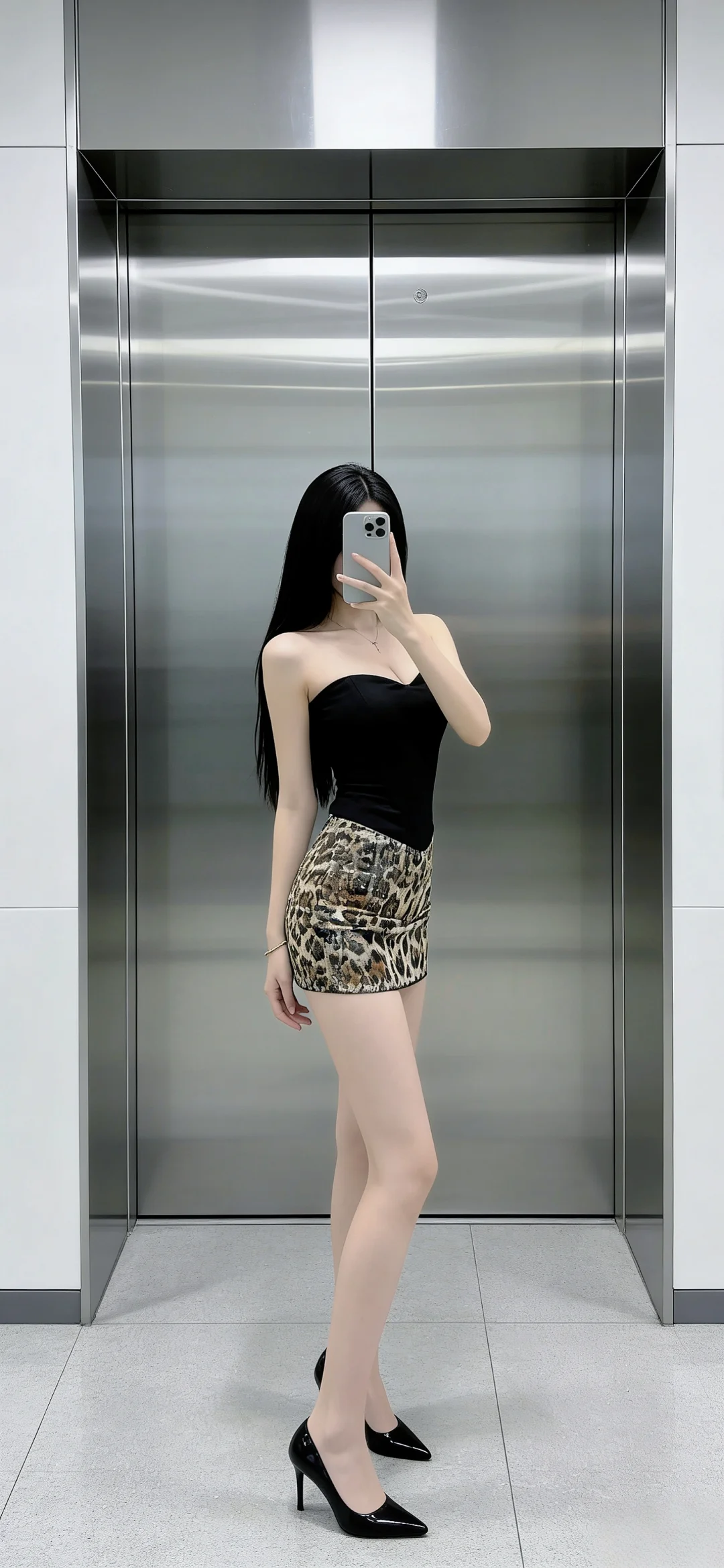 哇！豹纹裙我先穿了！