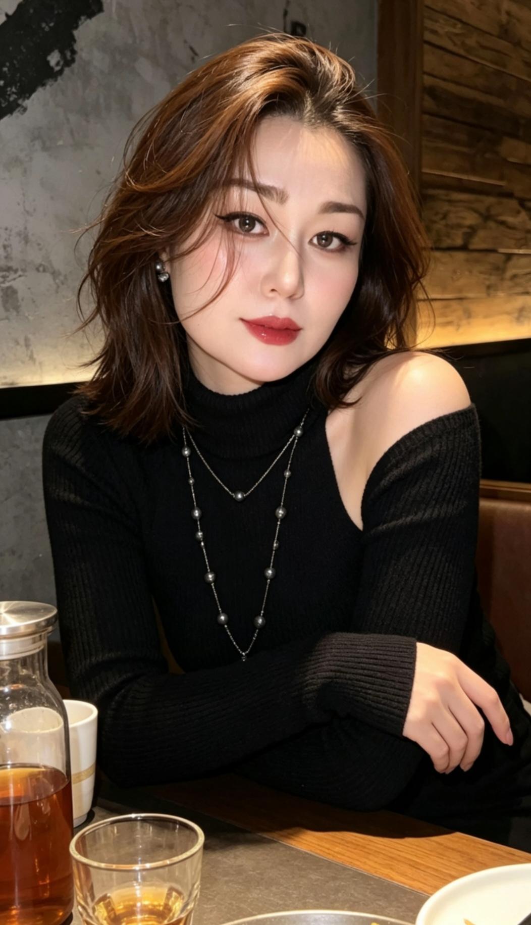 慢慢来，谁不是摸着石头过河，一边受伤一边学会坚强。
精致女神范穿搭 气质型女生穿