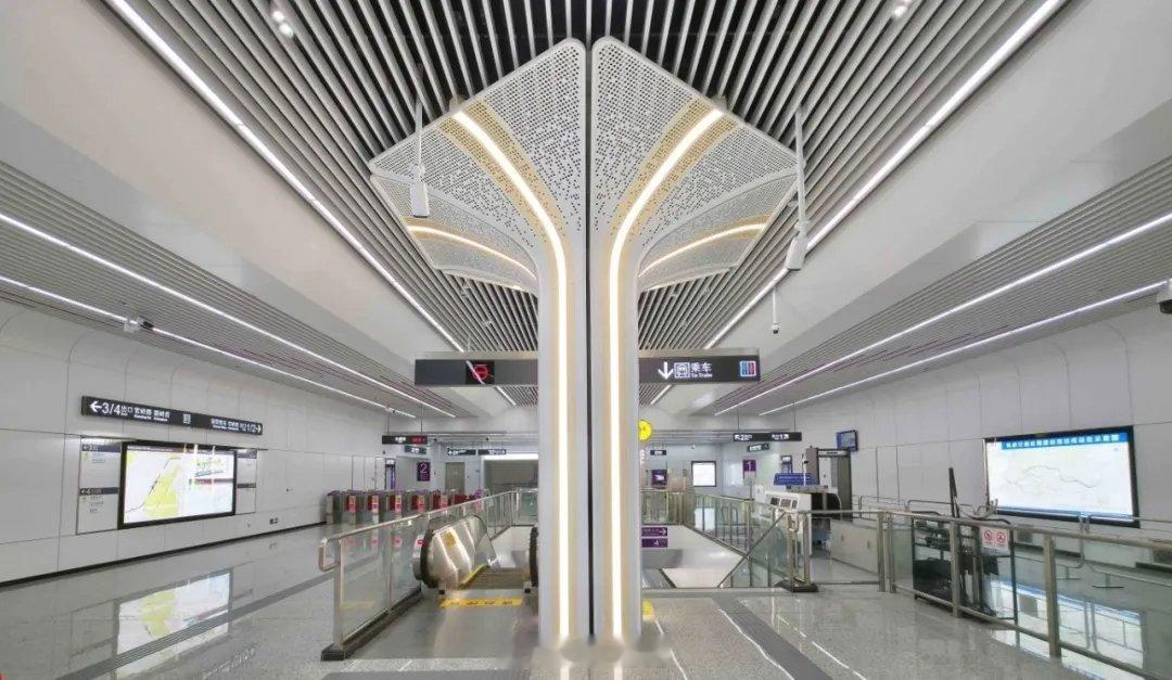 厦门地铁 6号线 角美东站、角江路站、官任站 站厅 
