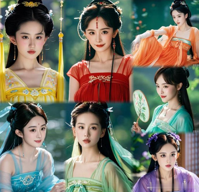 欢天喜地七仙女如果是这七位来演，收视率会不会爆炸 