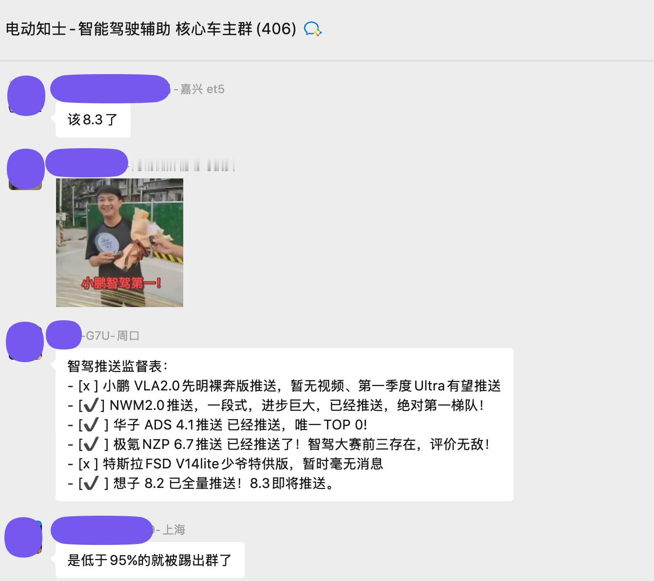 群友们开始催更新了