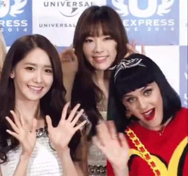 katy Perry与少女时代 