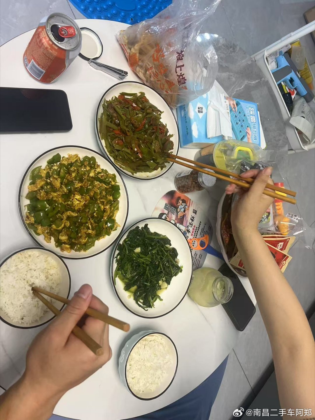 短短两天，老婆安排的伙食太顶了，还说暑假来减肥做减脂餐，现在每天晚上顶饱的不行，
