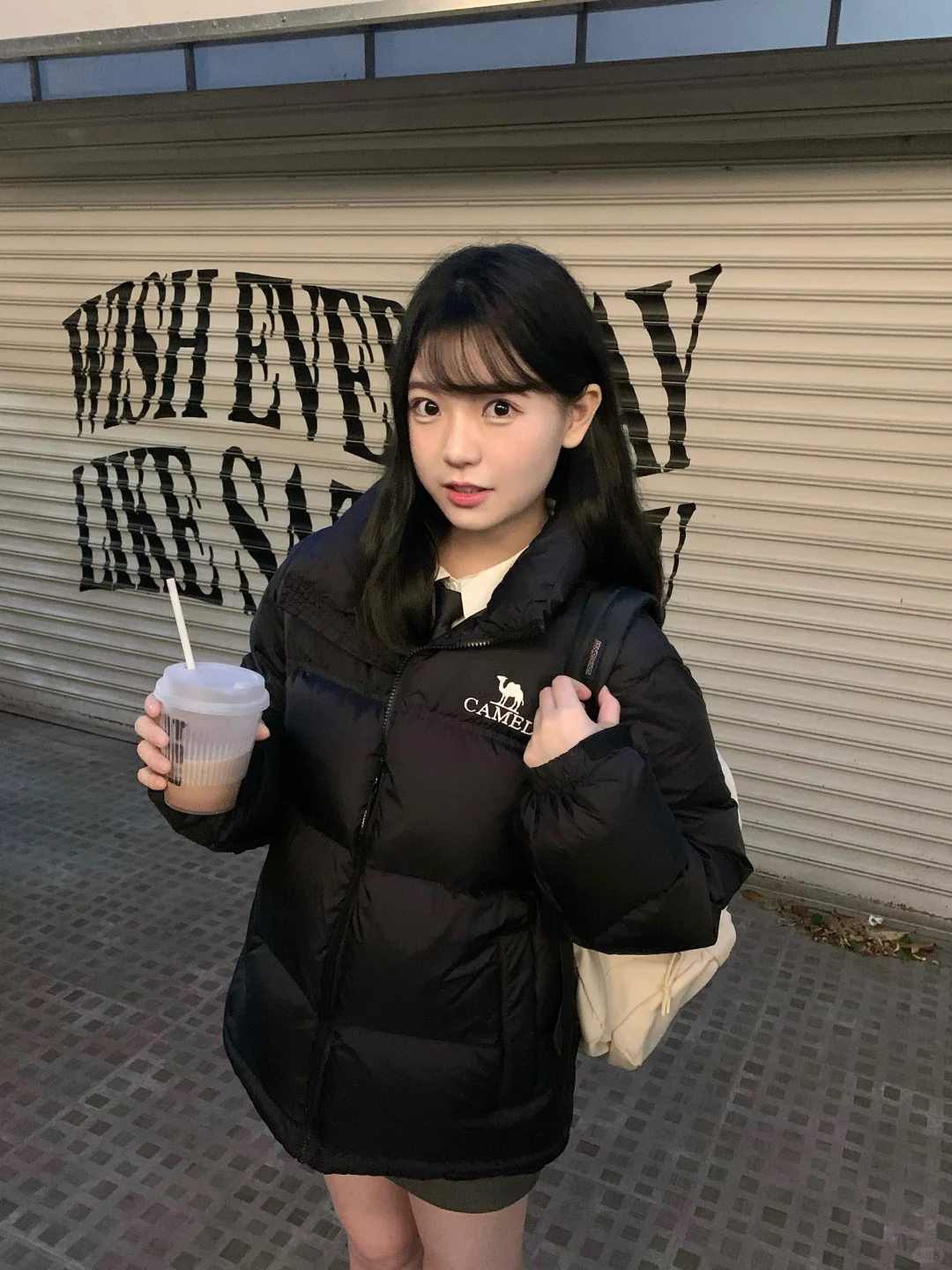 韩系🇰🇷女高🖤放学后冬夜里的冰可可🐻