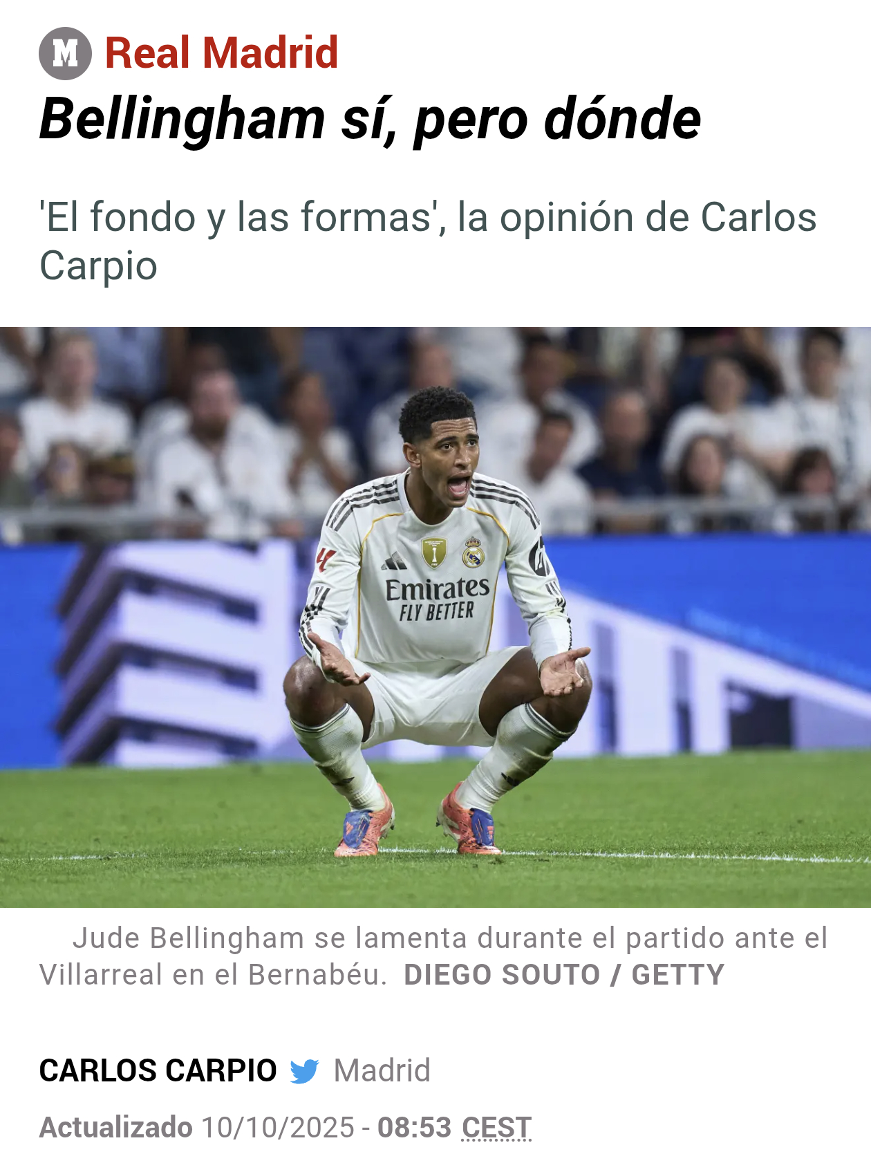 马卡：贝林厄姆，是的，但在哪儿？在图赫尔和贝尔萨的宝贵“协助”下，哈维・阿隆索在