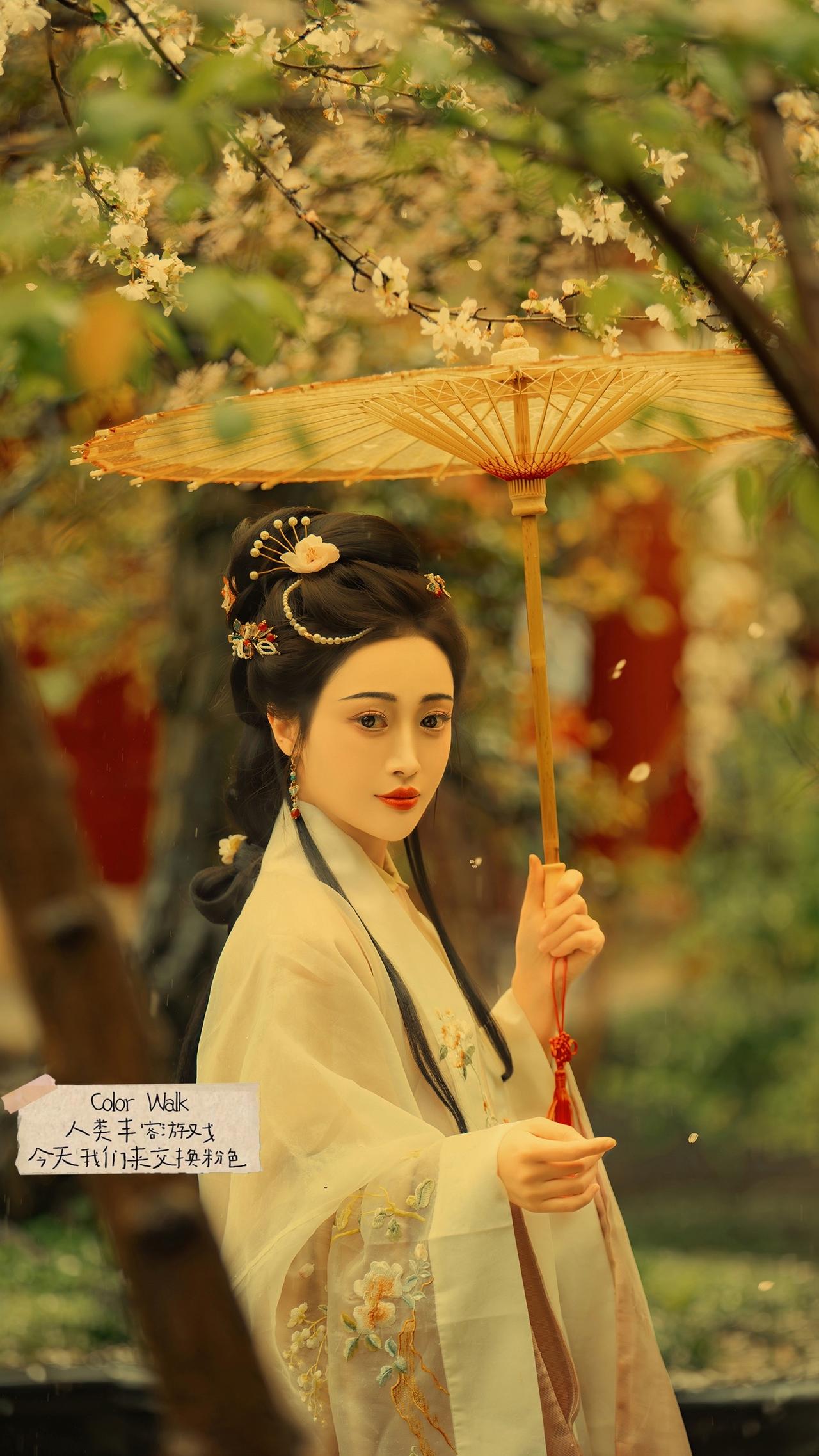 春天的粉色海棠，就是今春最国风。抖音摄影美学大赏 一起粉彩colorwalk