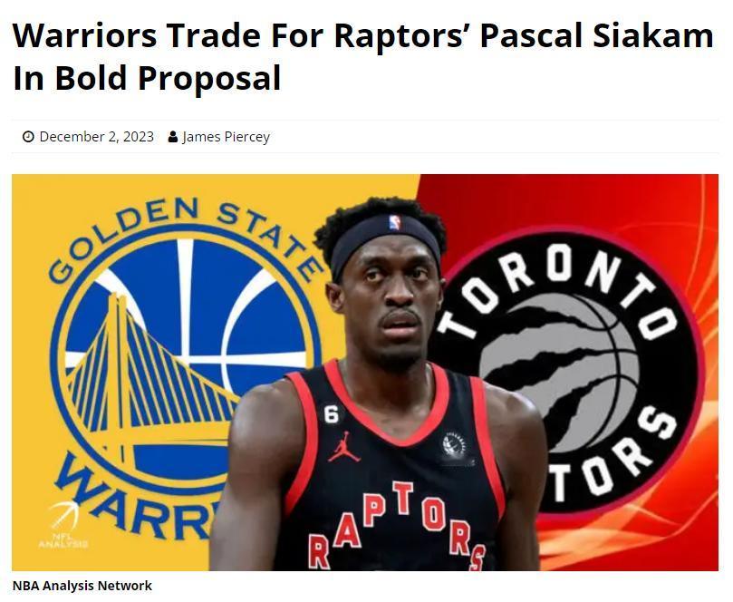 勇士12战9负怎脱困？美媒建议4换2西卡拆水花追：放弃功勋篮球

勇士队目前9胜