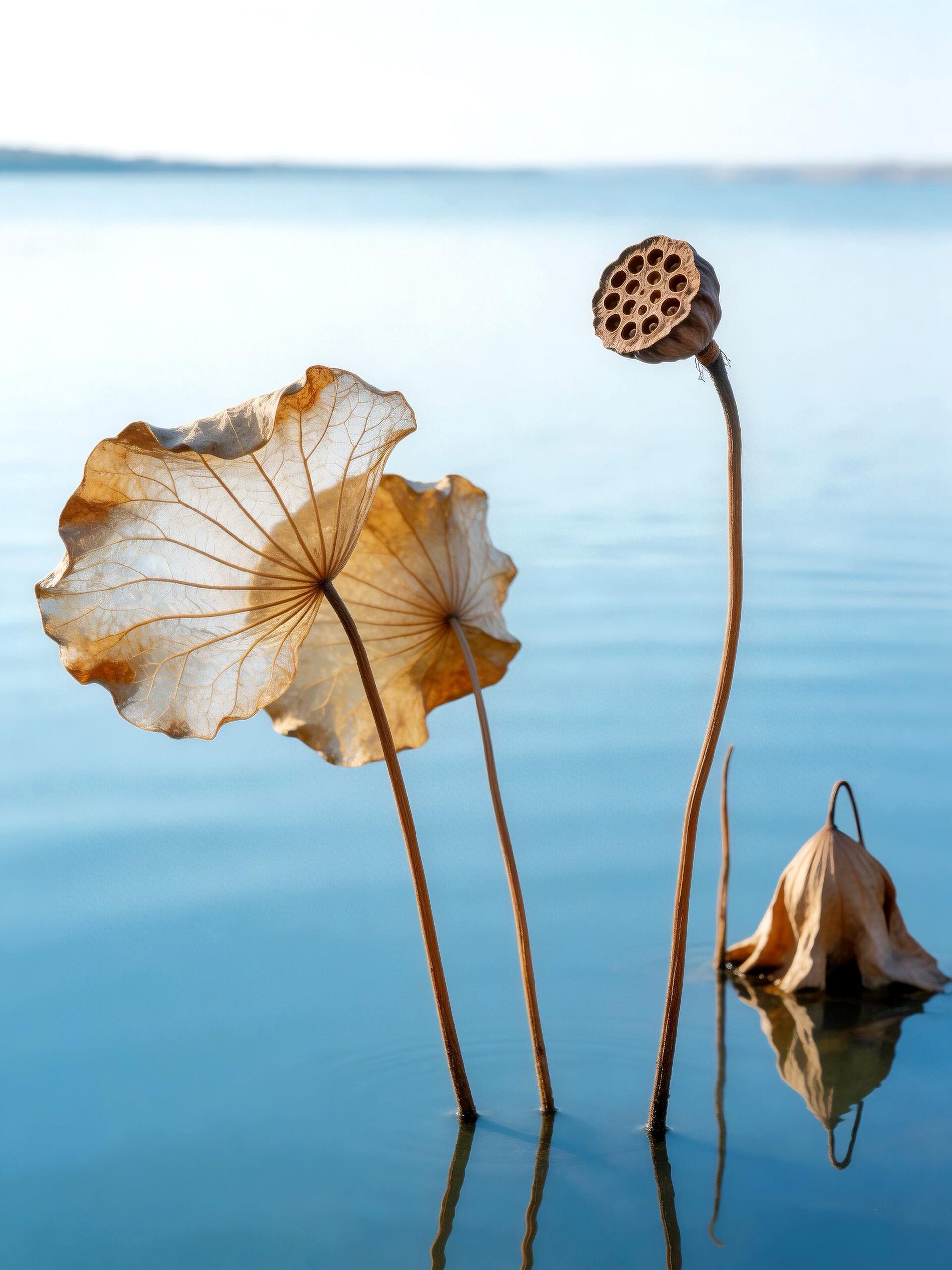 枯荷之美 | 原来枯萎也是一种极致的浪漫 