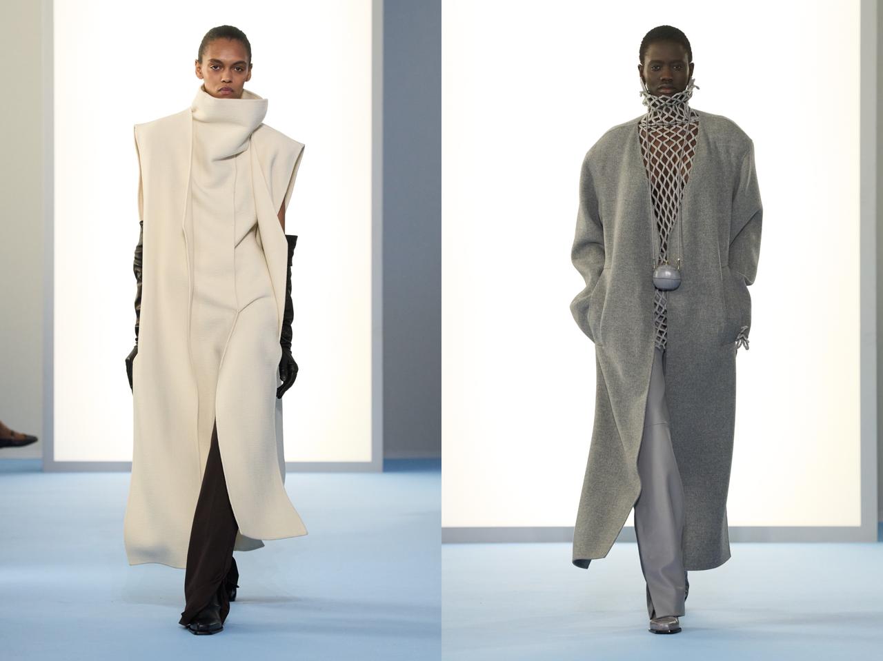 SPORTMAX 的时装叙事围绕”动感”展开。一如其核心女性形象，本系列同样与时