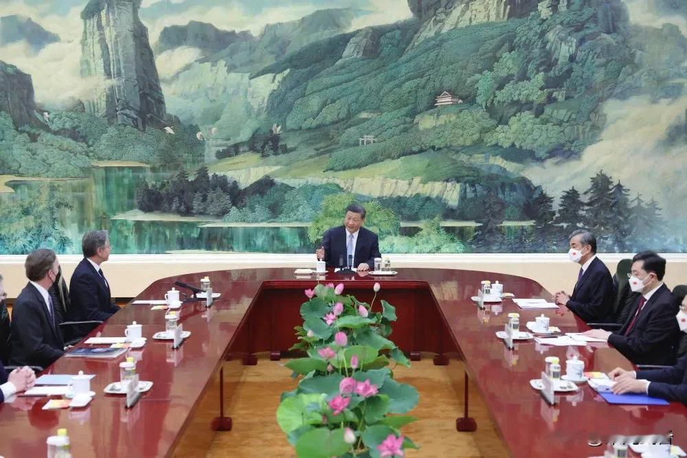 大国外交，从实力的地位出发！
布林肯访华必定成为中华复兴中一个标志性事件，一个对