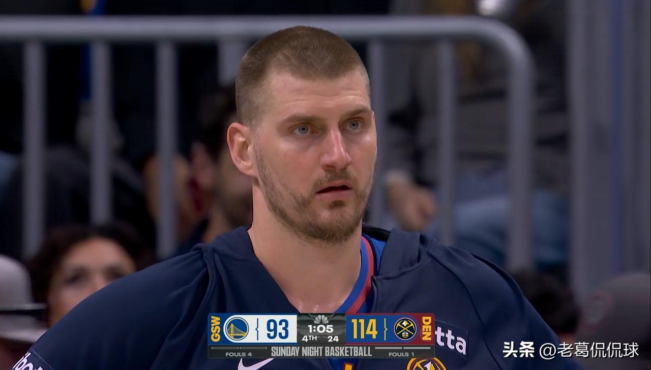 掘金超级巨星约基奇真是太不争气了！在今天掘金主场以116：93大胜弱旅勇士的比赛