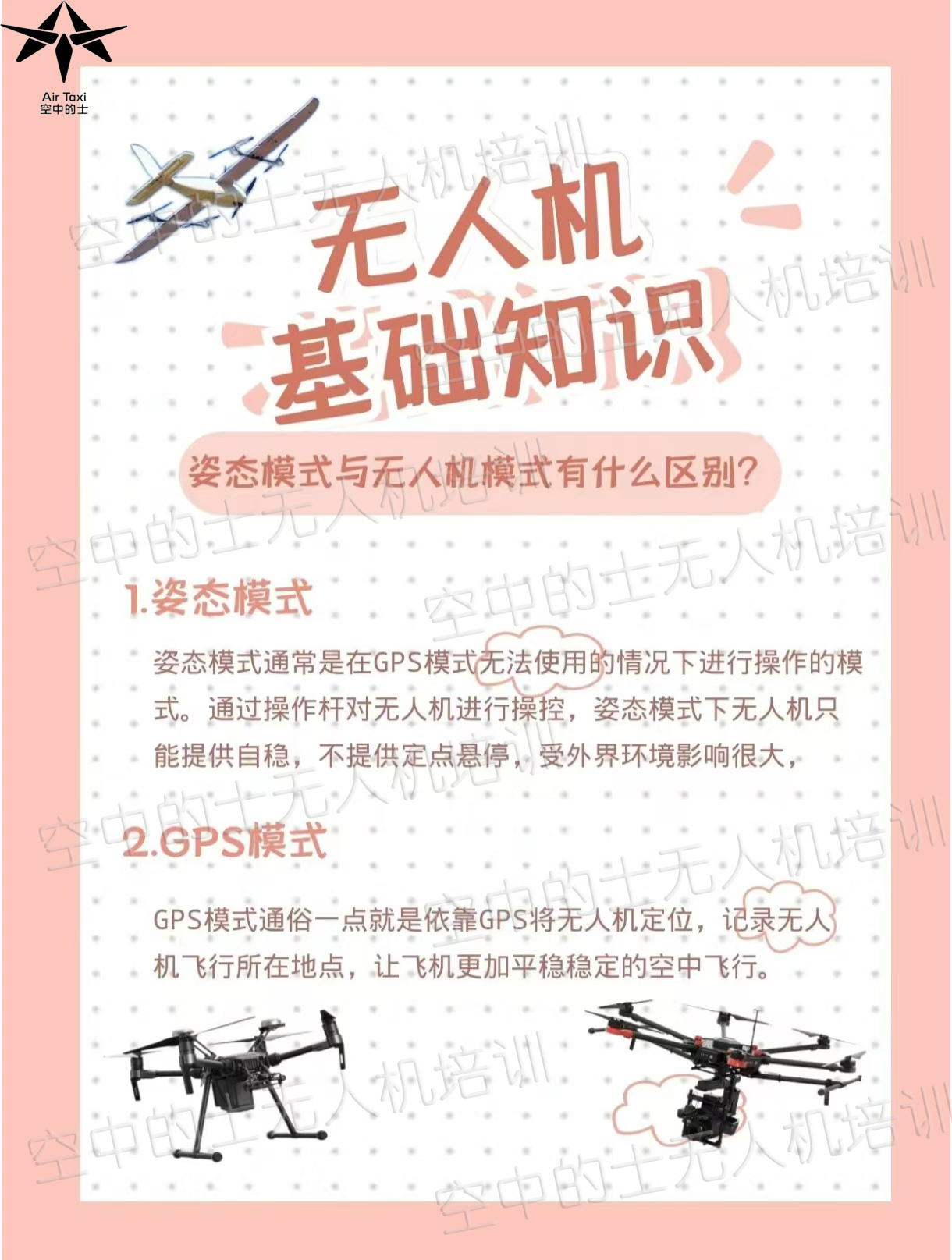 🛩️探秘无人机飞行模式 无人机的世界充满奇妙，而不同飞行模式宛如一把把独特钥匙