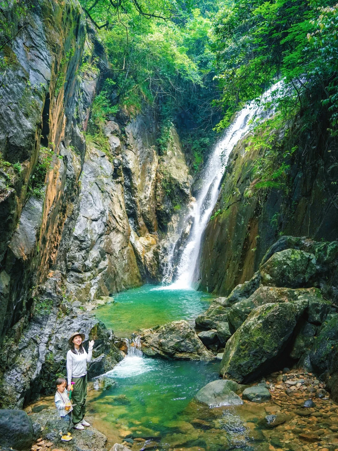 广东溯溪亲子徒步幽谷｜多种玩法附攻略