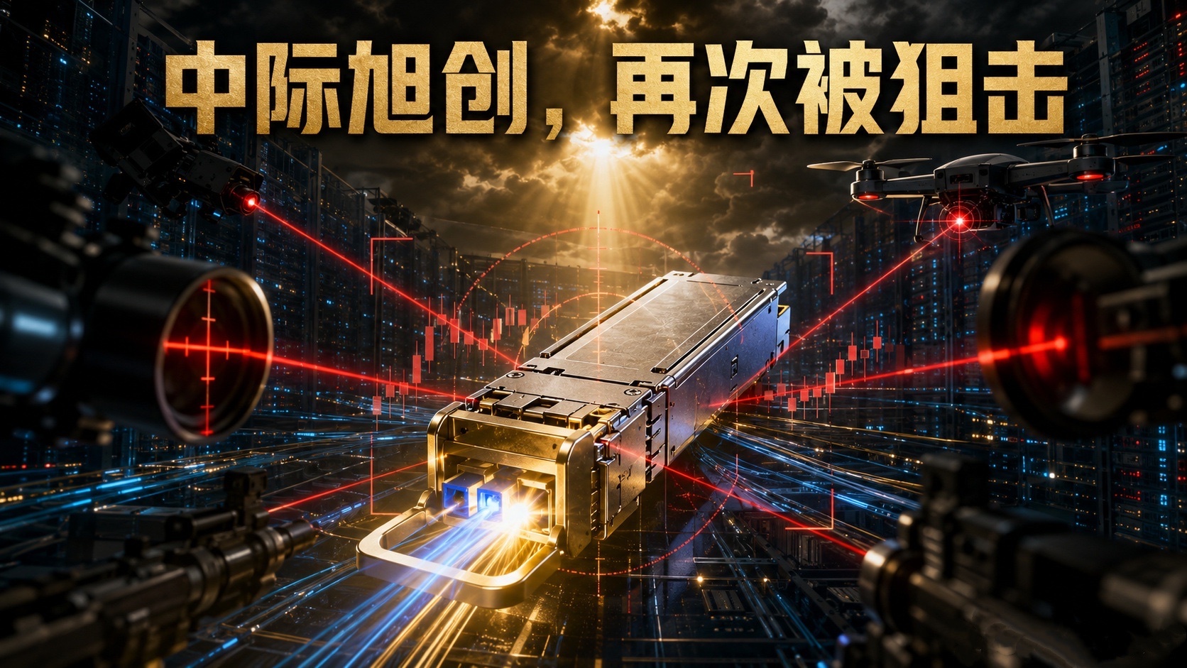 光模块龙头，再次被狙击（转）三条小作文如何让万亿龙头瞬间跳水，又为何真正的登顶只