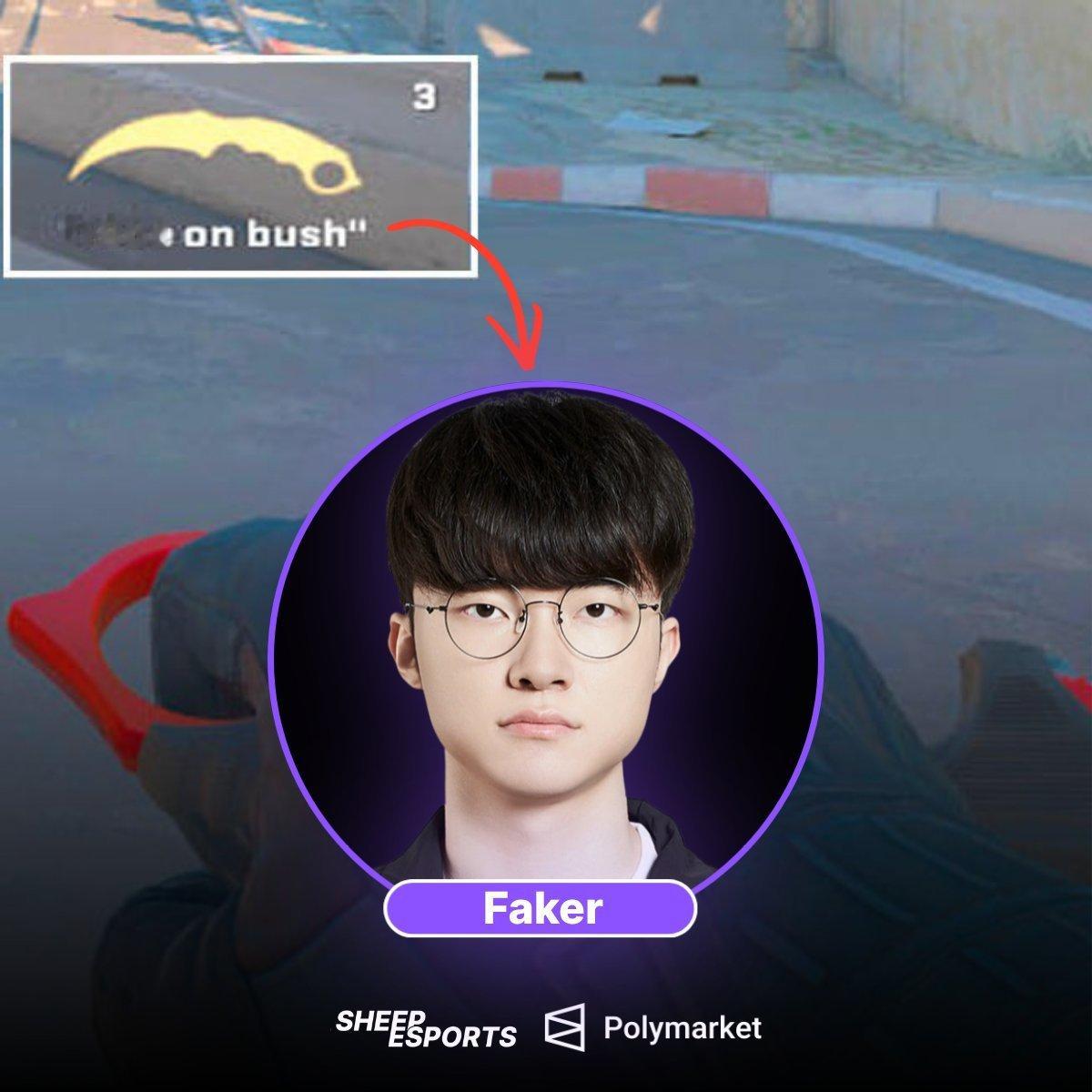 撸GO联动🈶CS职业选手zont1x使用的爪子刀标签是“Hide on Bus
