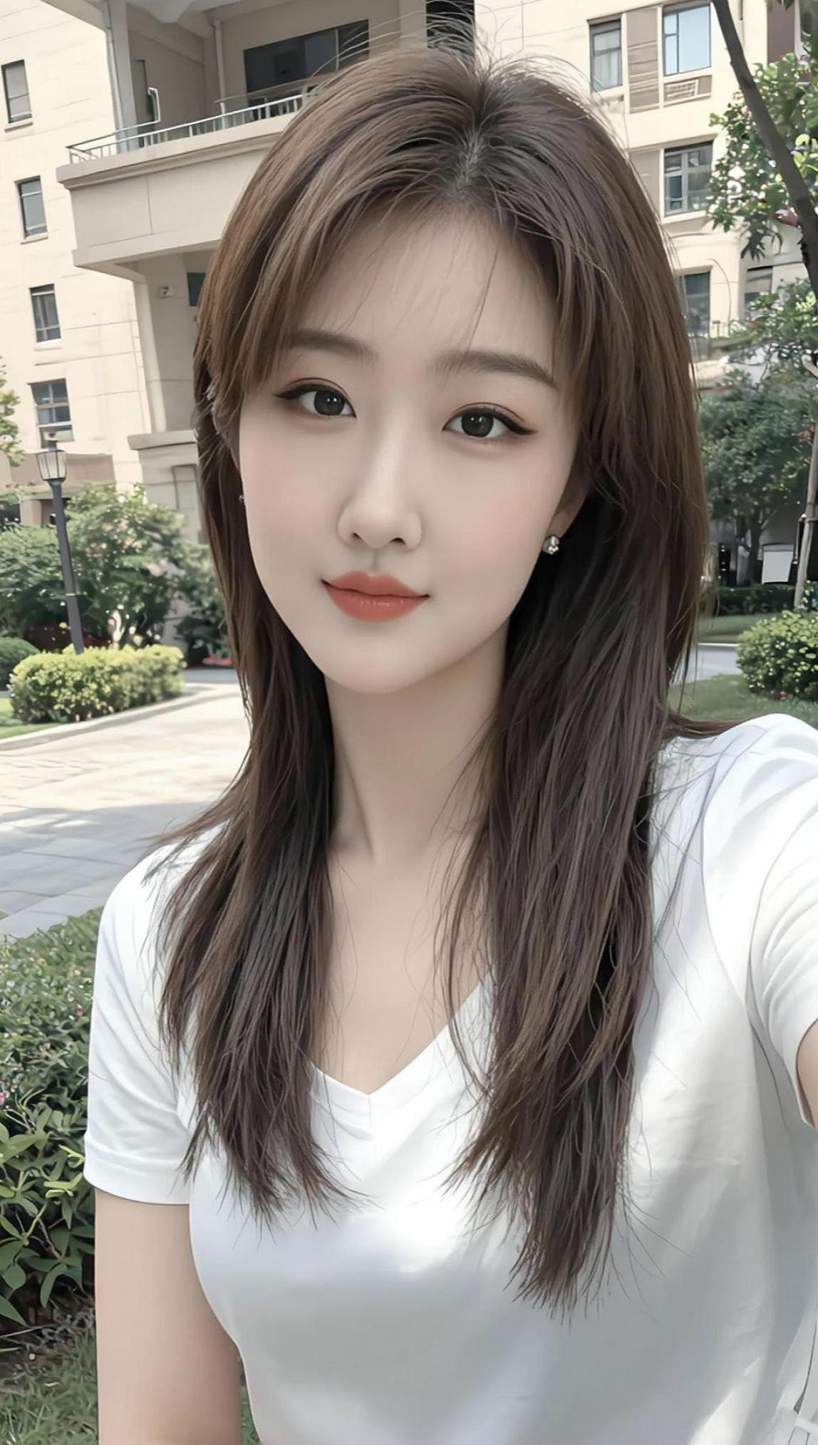 AI户外自拍照  抖音ai创作