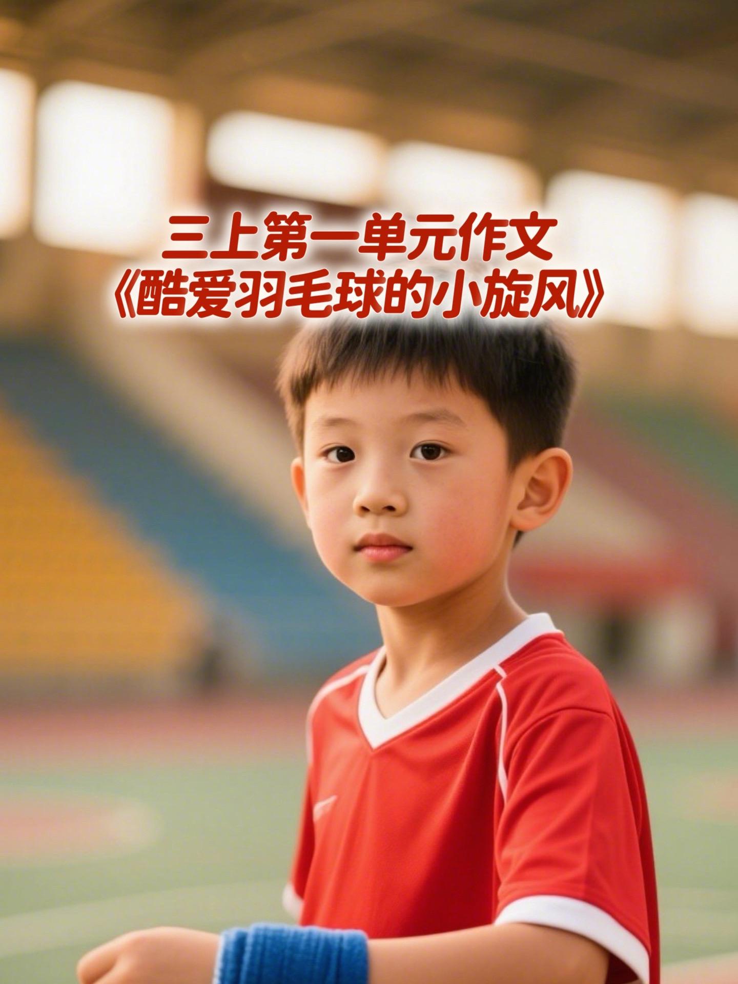 《酷爱羽毛球的小旋风》 优秀范文。家长必读，小学三年级上册第一单元习作...
