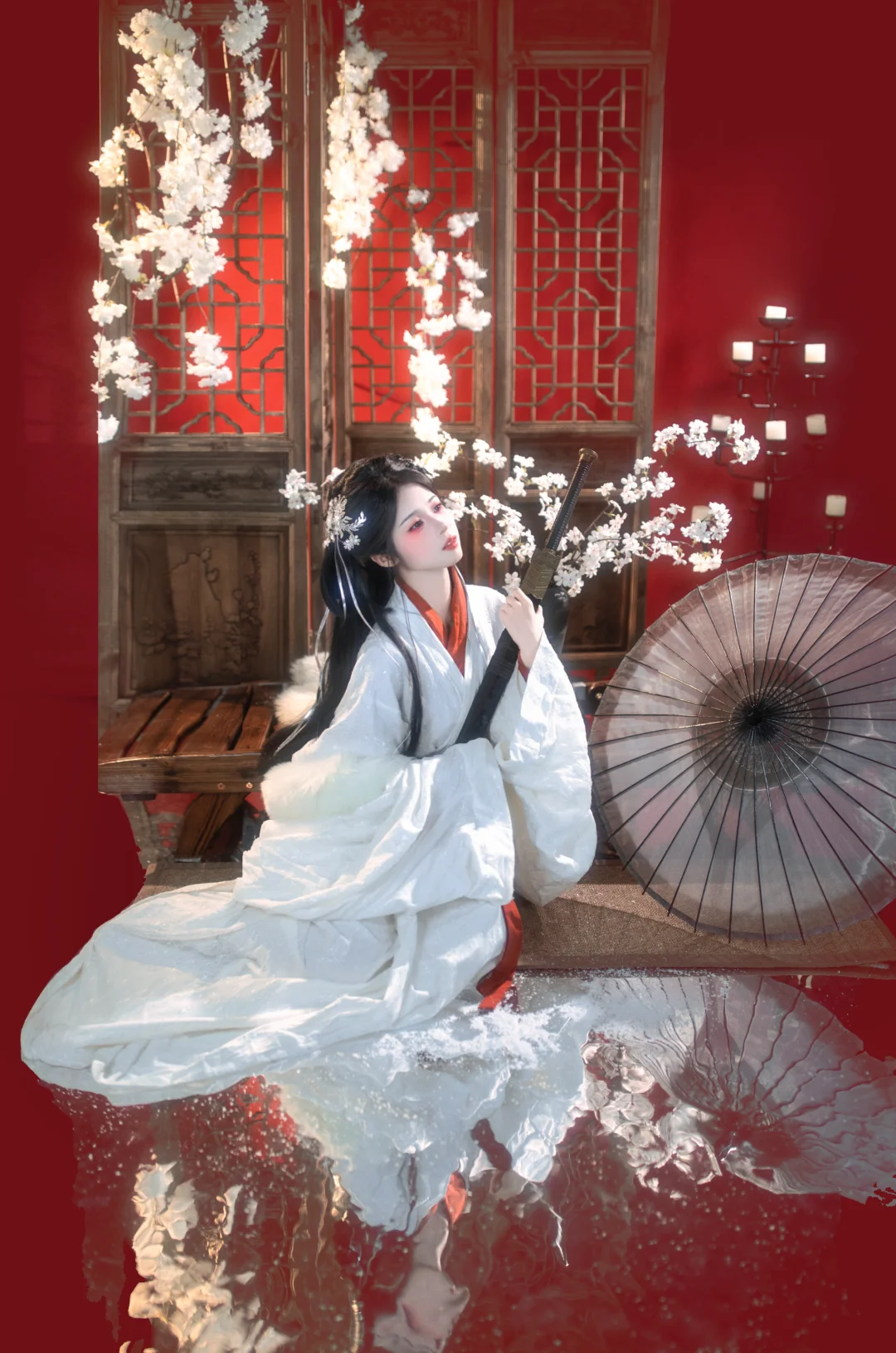 红袖倾明月｜清冷感虞姬战国袍