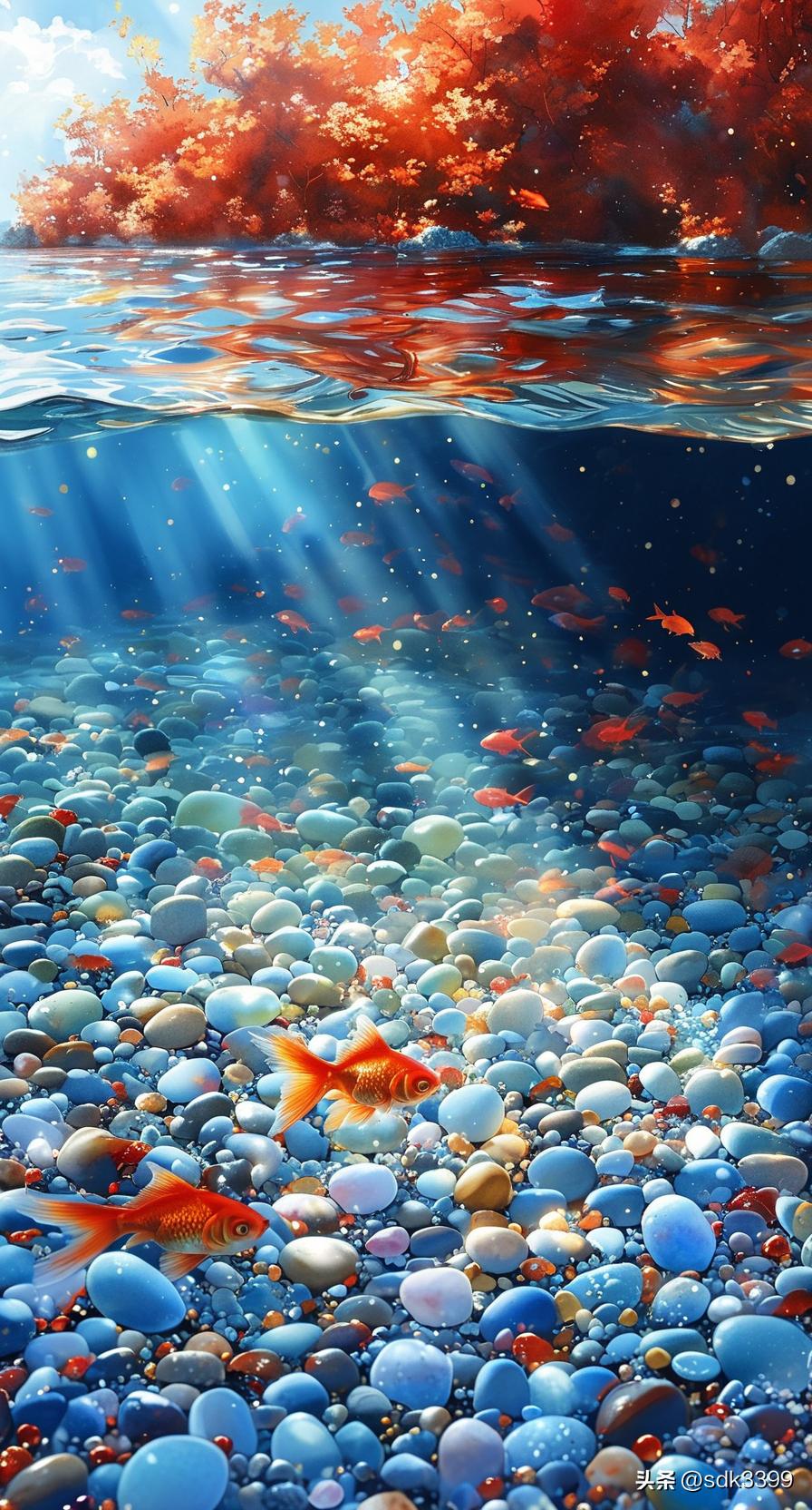 分享一组超唯美的壁纸！原创作者是唯佳酱，图源网络，侵权联删。
这里面有虚实结合、