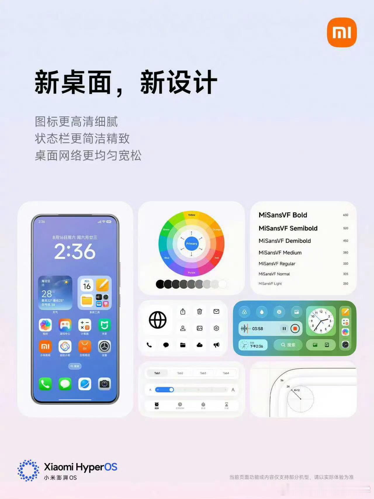 澎湃OS3的图标终于改了，虽然变化不是很大，但传承确实也重要，想要面目全非的改绝