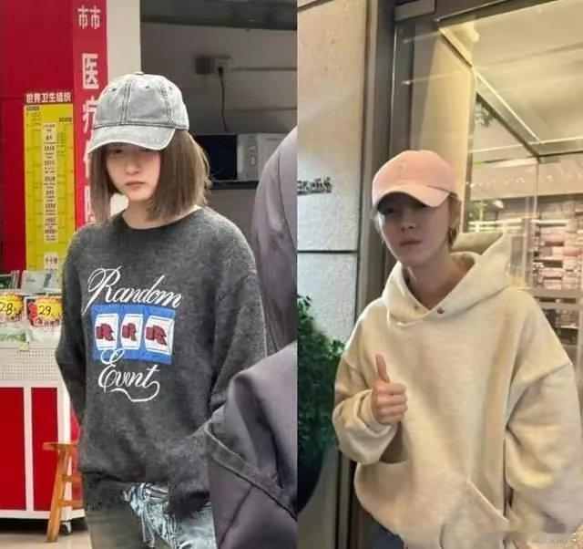 关晓彤鹿晗同天被偶遇关晓彤在四川峨眉山拍戏时被偶遇，鹿晗同日在北京被拍到，哇塞哇