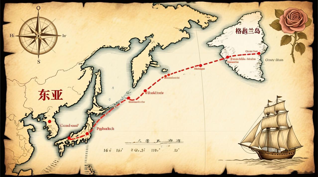 格陵兰岛最早属于中国
《永乐大典·书类·禹贡后论》卷五之《山川地理图志·倚屠记》