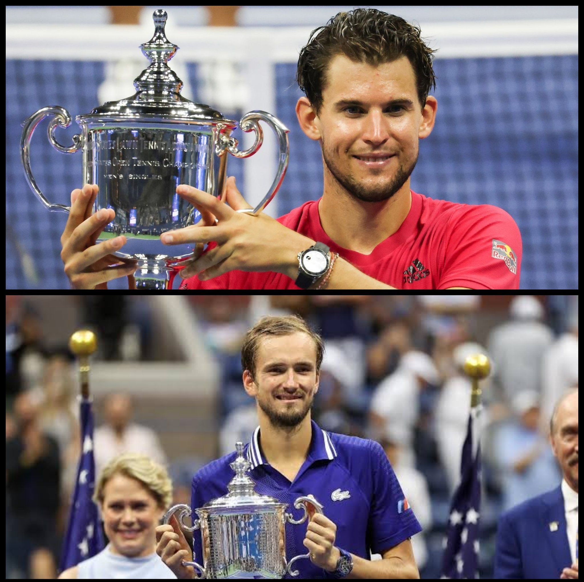 在澳网男单决赛结束四天之后，西西帕斯给阿尔卡拉斯和德约科维奇的祝贺po文姗姗来迟