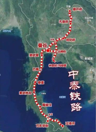 不等了！绕开越南、柬埔寨，中泰高铁正以雷霆之势重塑泰国国运。不是没给邻国机会，而