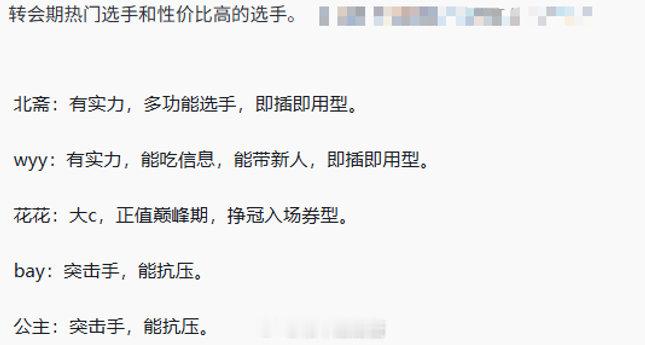 2026pel春季转会期 你们觉得转会市场上还有哪些选手是性价比高的选手呢？竞浪