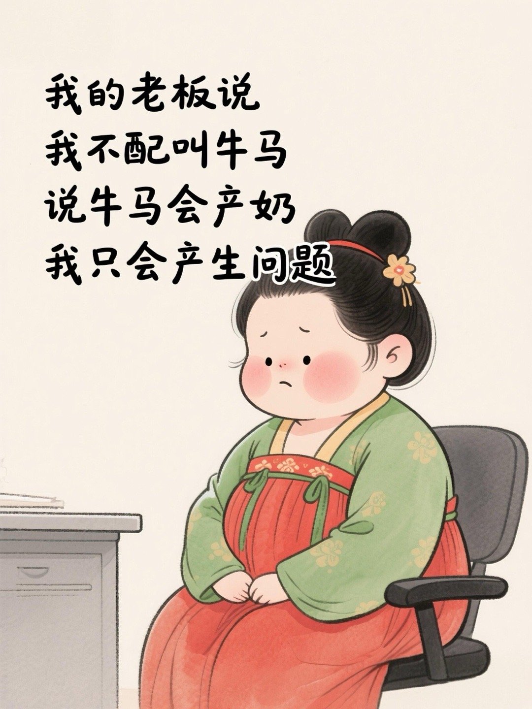 我的老板说我不配叫牛马 ​​​