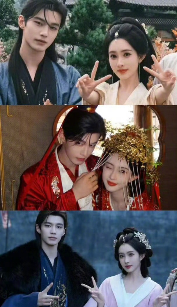 百花杀孟子义×何与携《百花杀》亮相香港发布会，颜值直接夯爆全场✨俊男美女同框气场