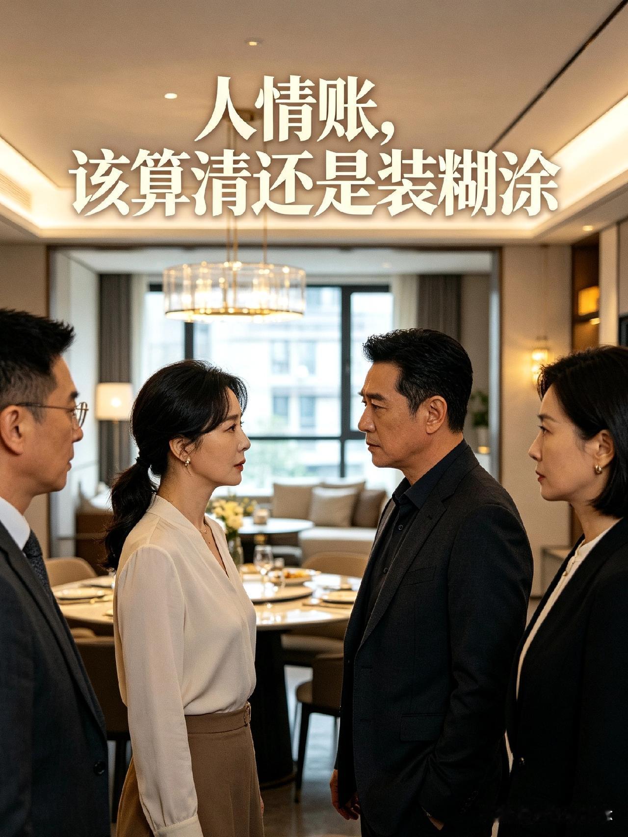 不知道有没有人和我一样，越来越反感人情里的糊涂算法。
太多人心里什么都明白，却非