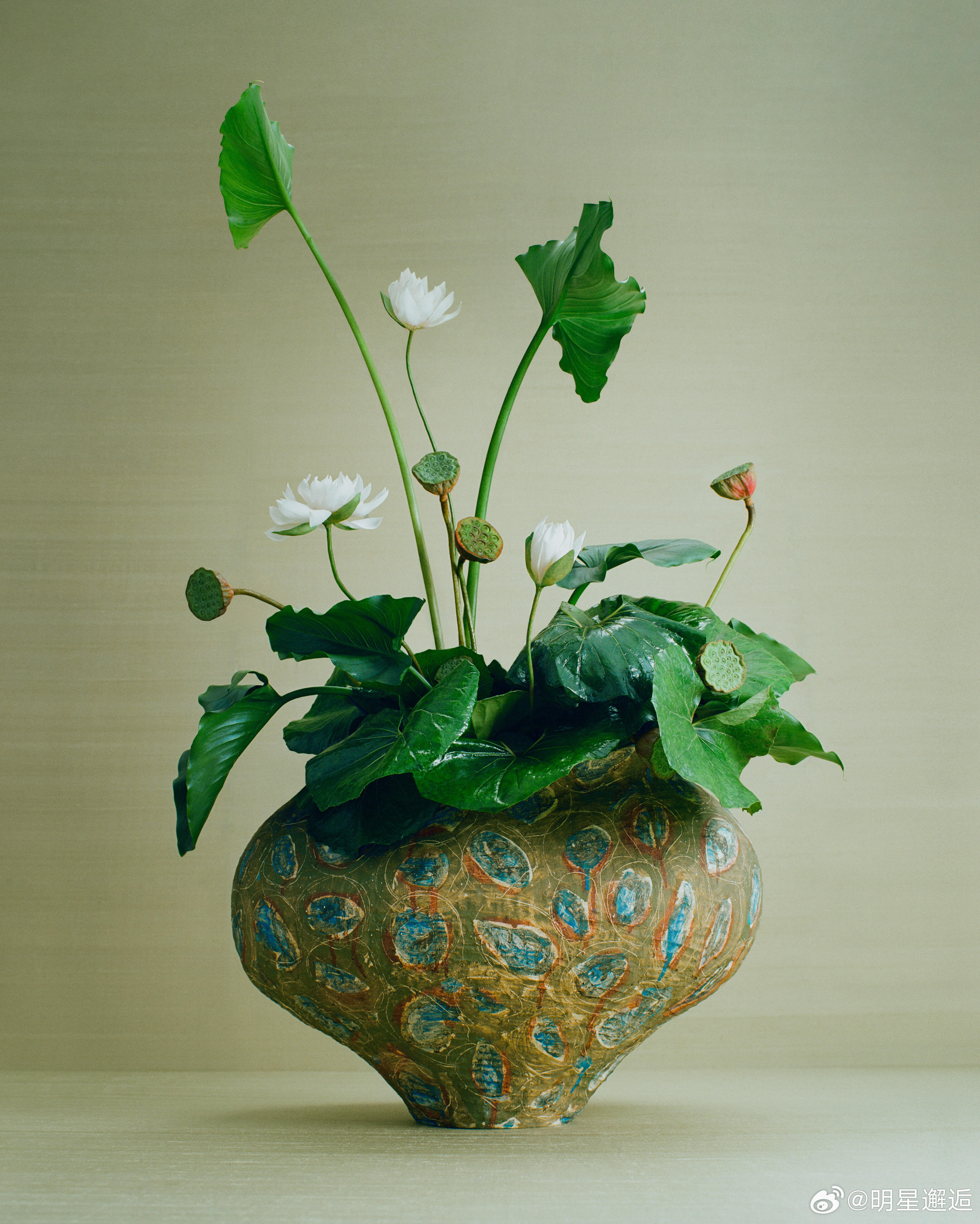 Jonathan的Dior新Vibe 本季Jonathan以莲花为东方美学锚点，