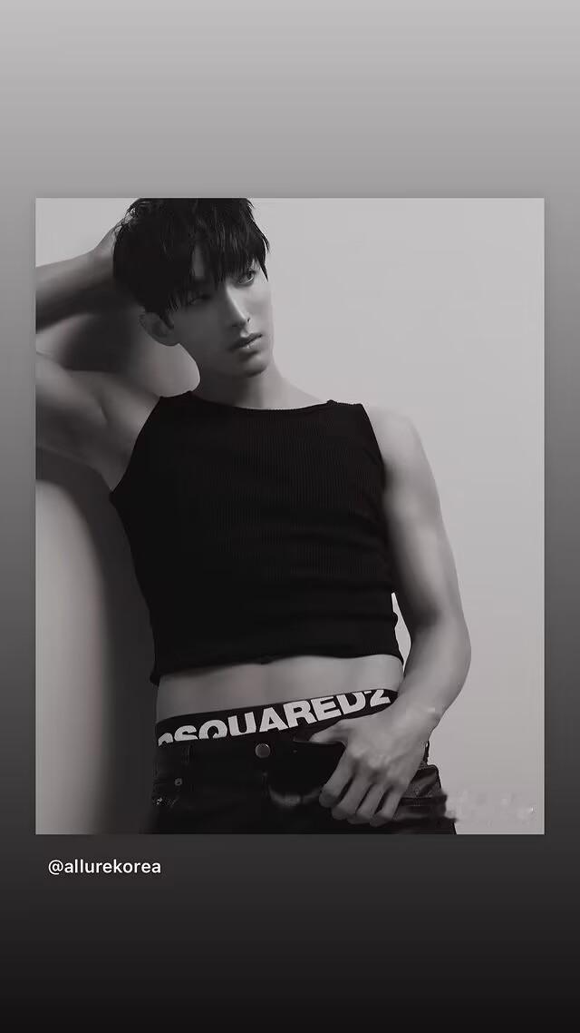 allurekorea官网更新李硕珉相关，我嘞个李硕珉你平时不漏，一漏就漏个大的