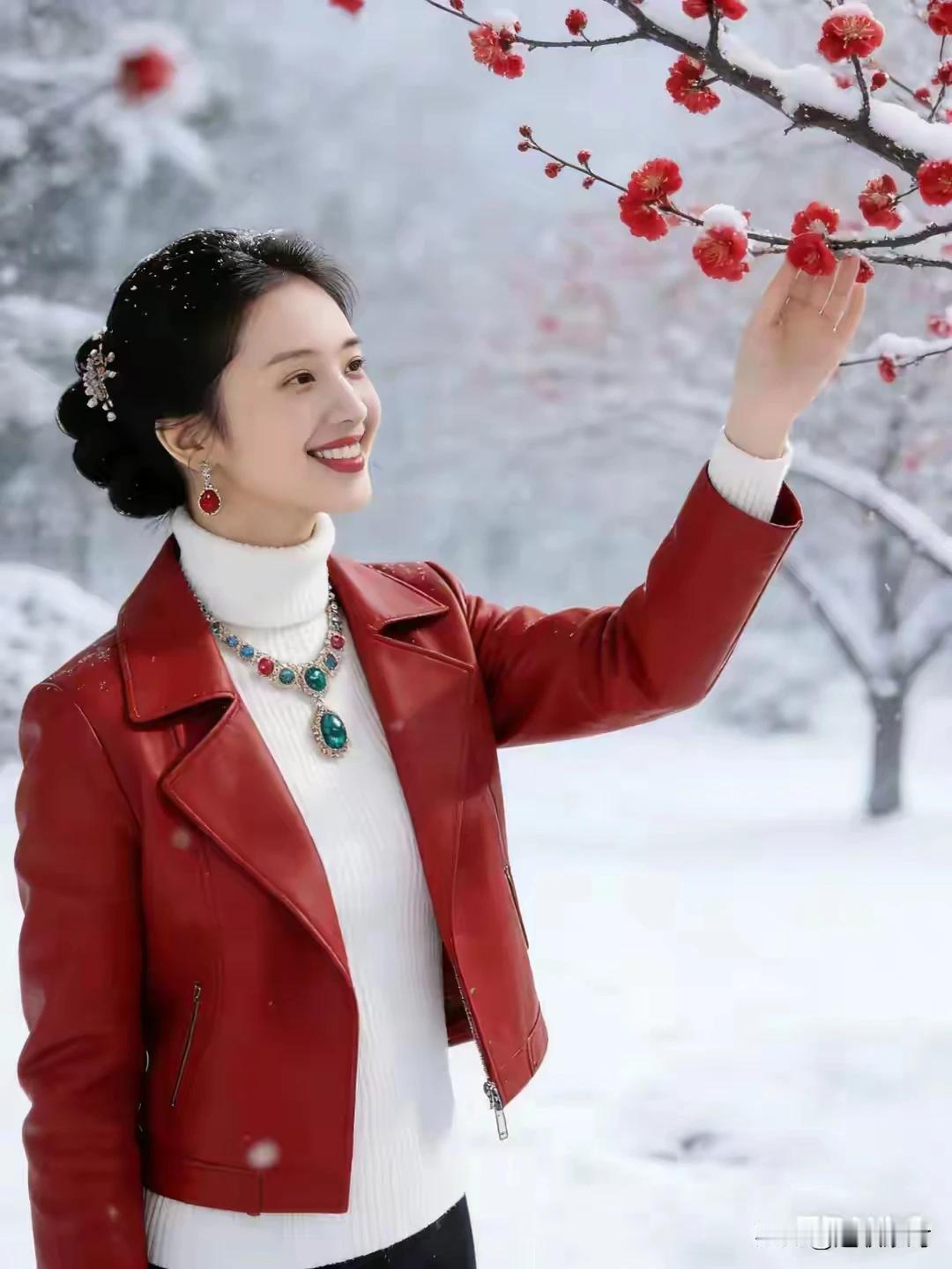 上联：闲赏风花雪月姿
下联：漫观梅兰竹菊态