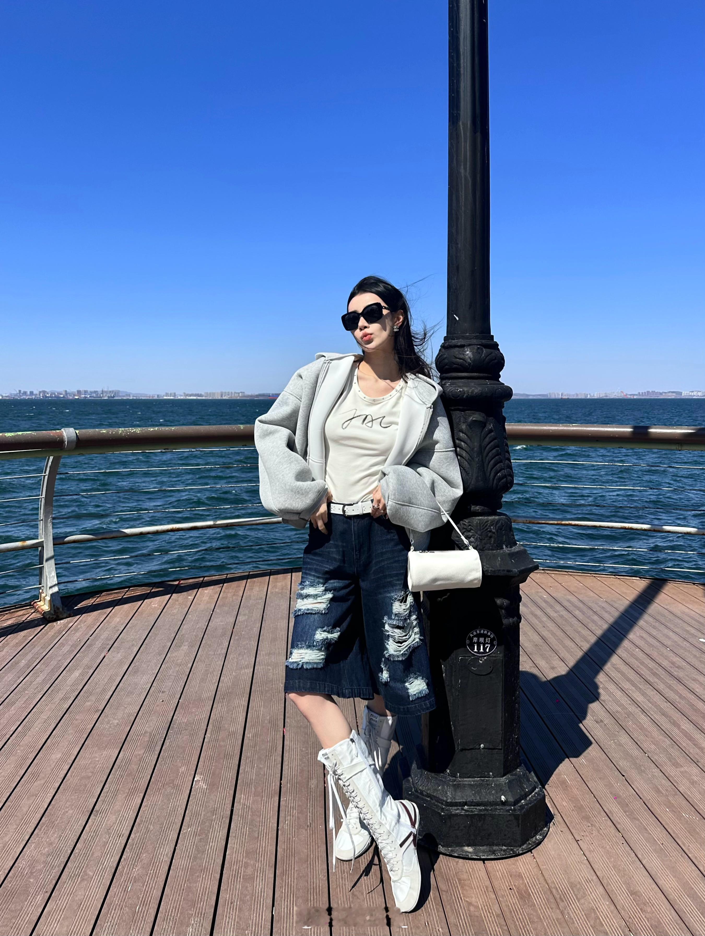 海的味道我知道～今天穿什么ootd五一随手拍  ​​​