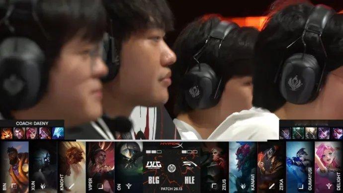 Xun决赛状态xun中国队长 BLG vs HLE第四局BP：Xun千珏ON蝎子