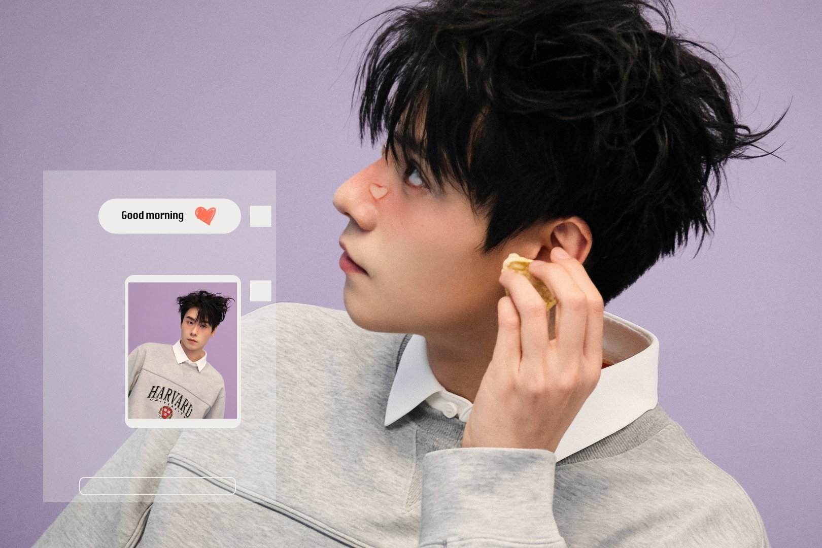 胡一天顶着灵珠脸当魔丸胡一天用一张清俊灵珠脸，把魔丸的桀骜不驯演得活灵活现。温柔