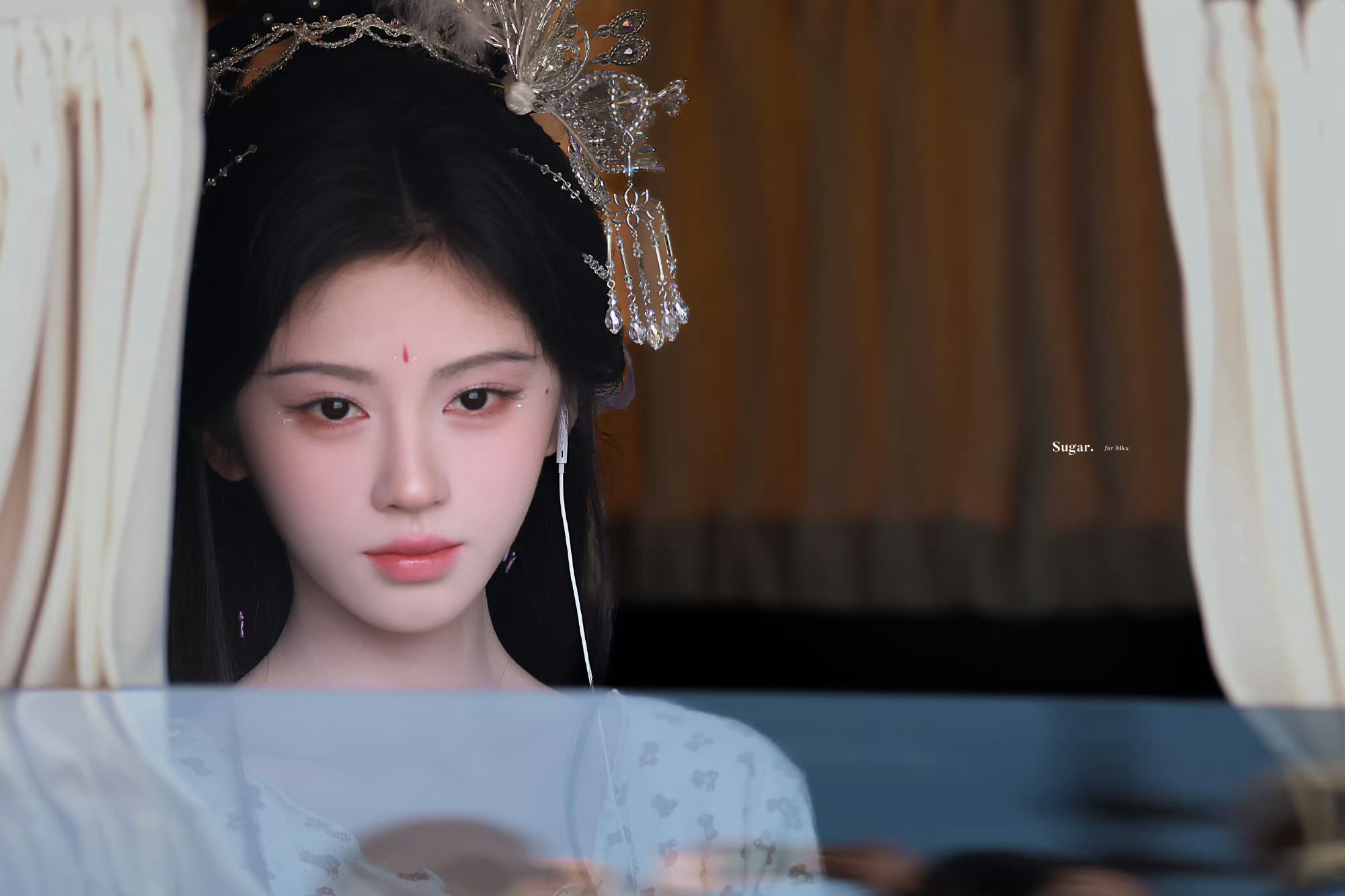 jjy鞠婧祎姜黎非 jjy鞠婧祎韩菱纱 "祎祎酱 我爱你喵ᕑᗢᓫ☆💤天生萌妹相