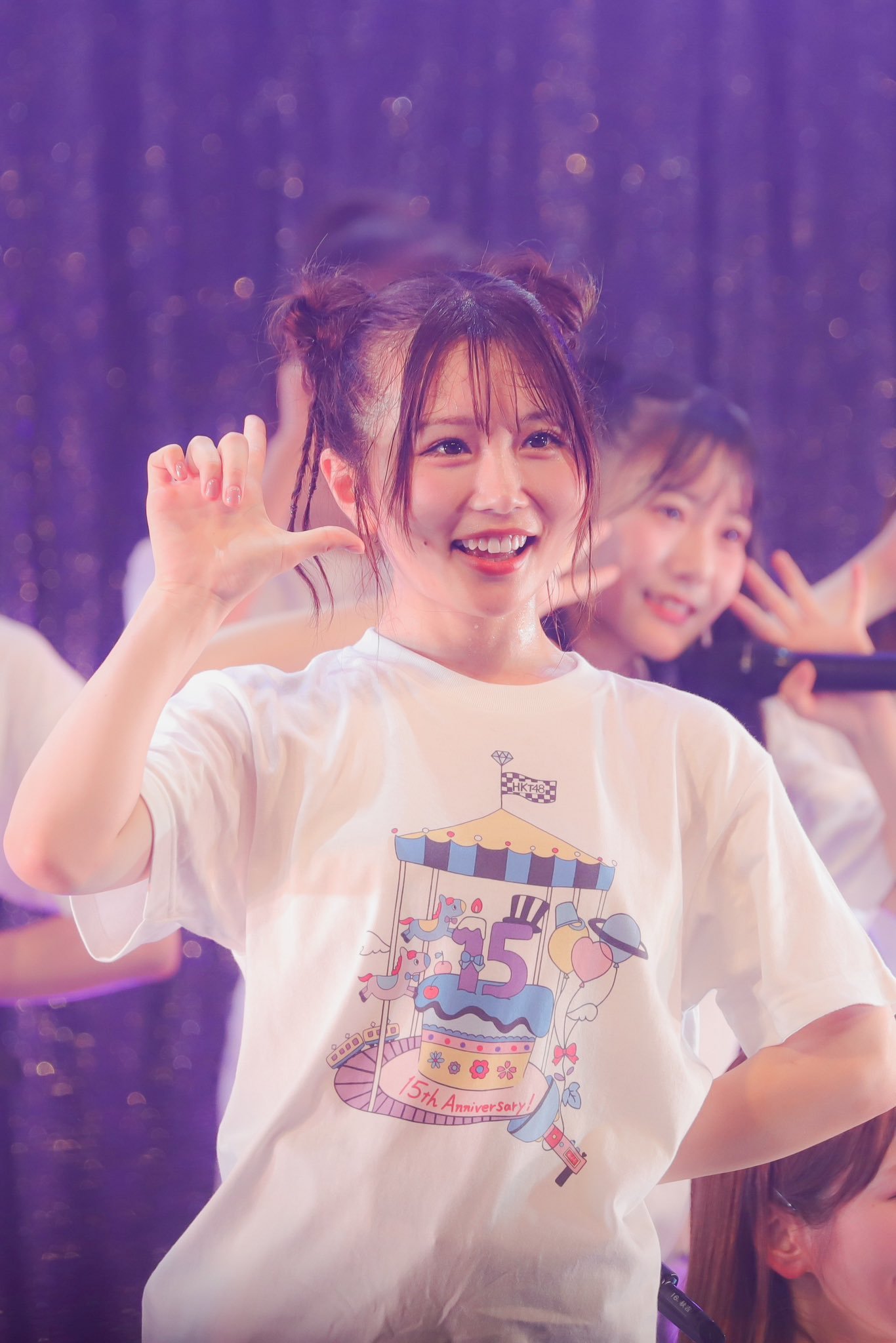 HKT48秋吉优花X 26/07/19HKT48 15周年巡演 初日。我担任了《