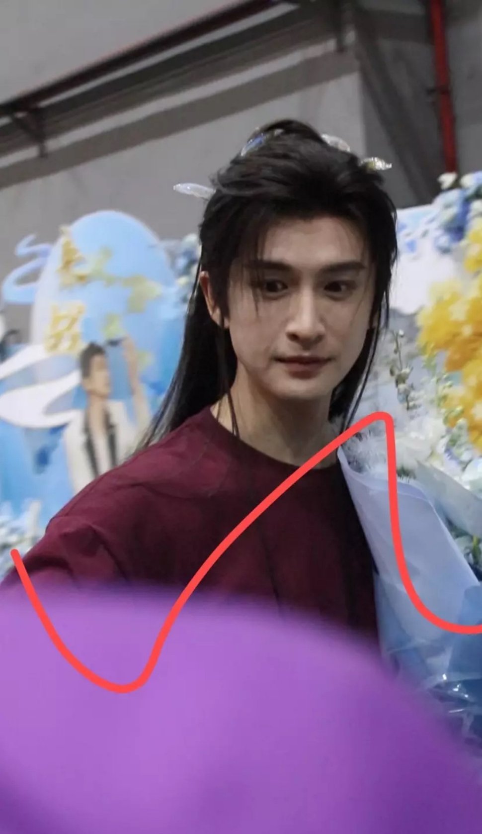 鞠婧祎《来战》男主张云龙生图状态🈶 ​​​