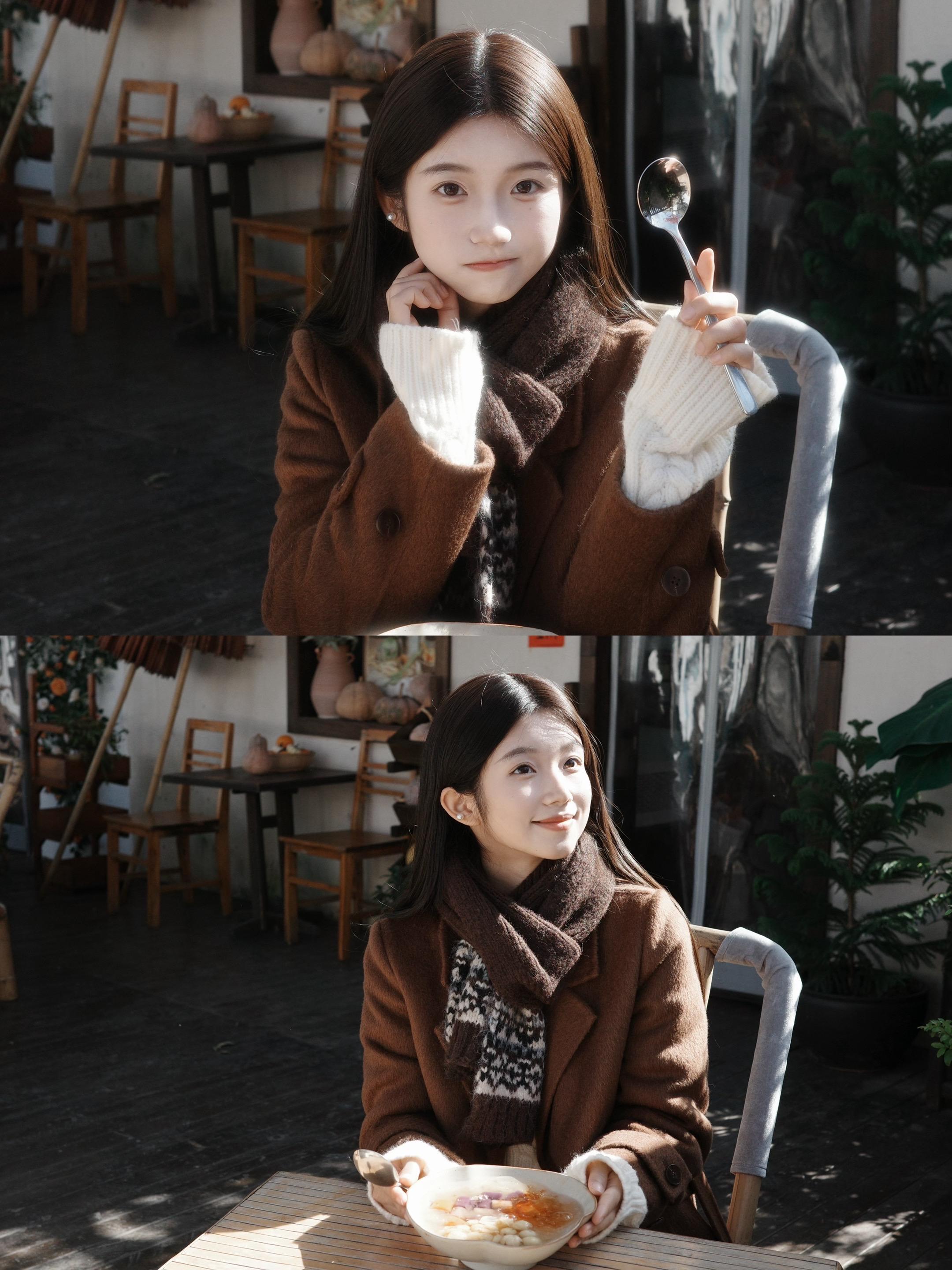 她是一座白色的岛屿。