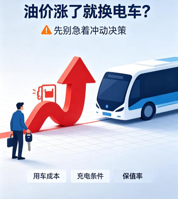 油价涨了就换电车？先看完这篇再决定
油价一涨，评论区就变成大型"换电车"动员现场