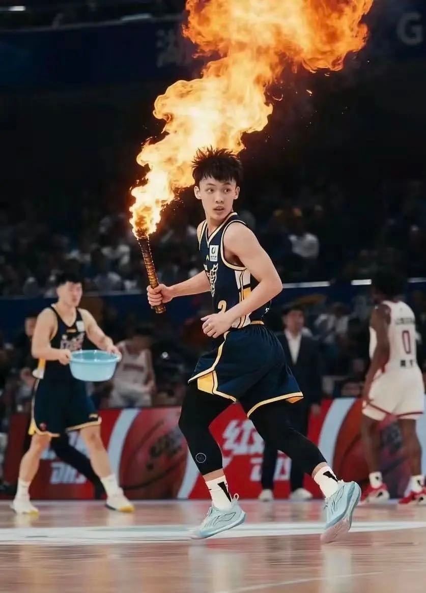 这是谁干的？能不能再p个张文逸上去，给他手里拿个水管，滋水。cba俱乐部杯