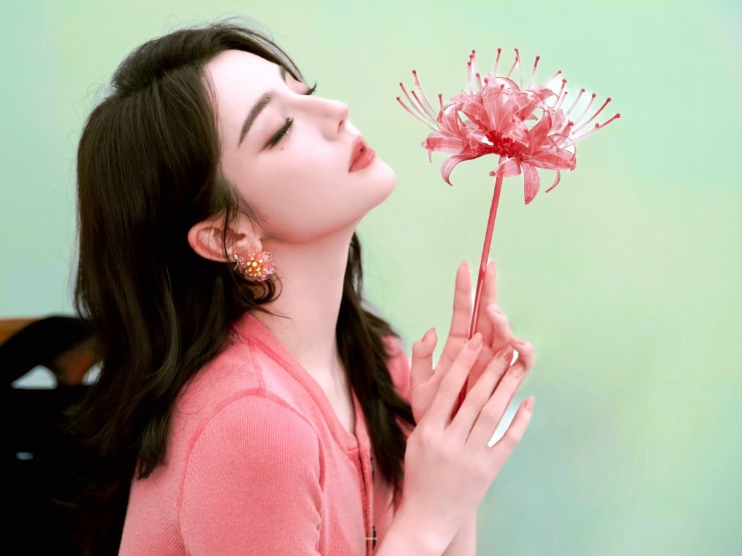 迪丽热巴迪丽热巴眼窝立体到自带阴影救命！热巴的五官太会长了🔥原生立体眼窝自带清