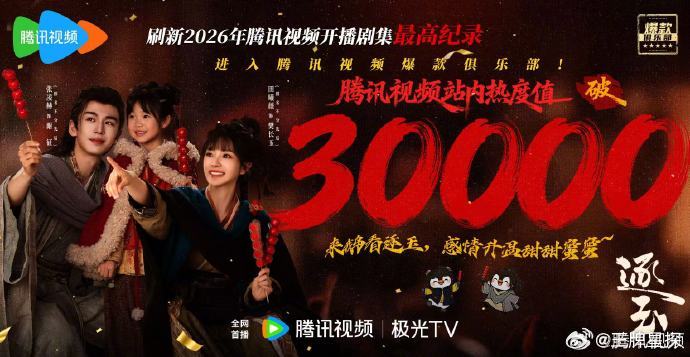 2026年破万剧优酷2026两部破万剧2026年破万剧：腾讯：《骄阳似我》《逐玉